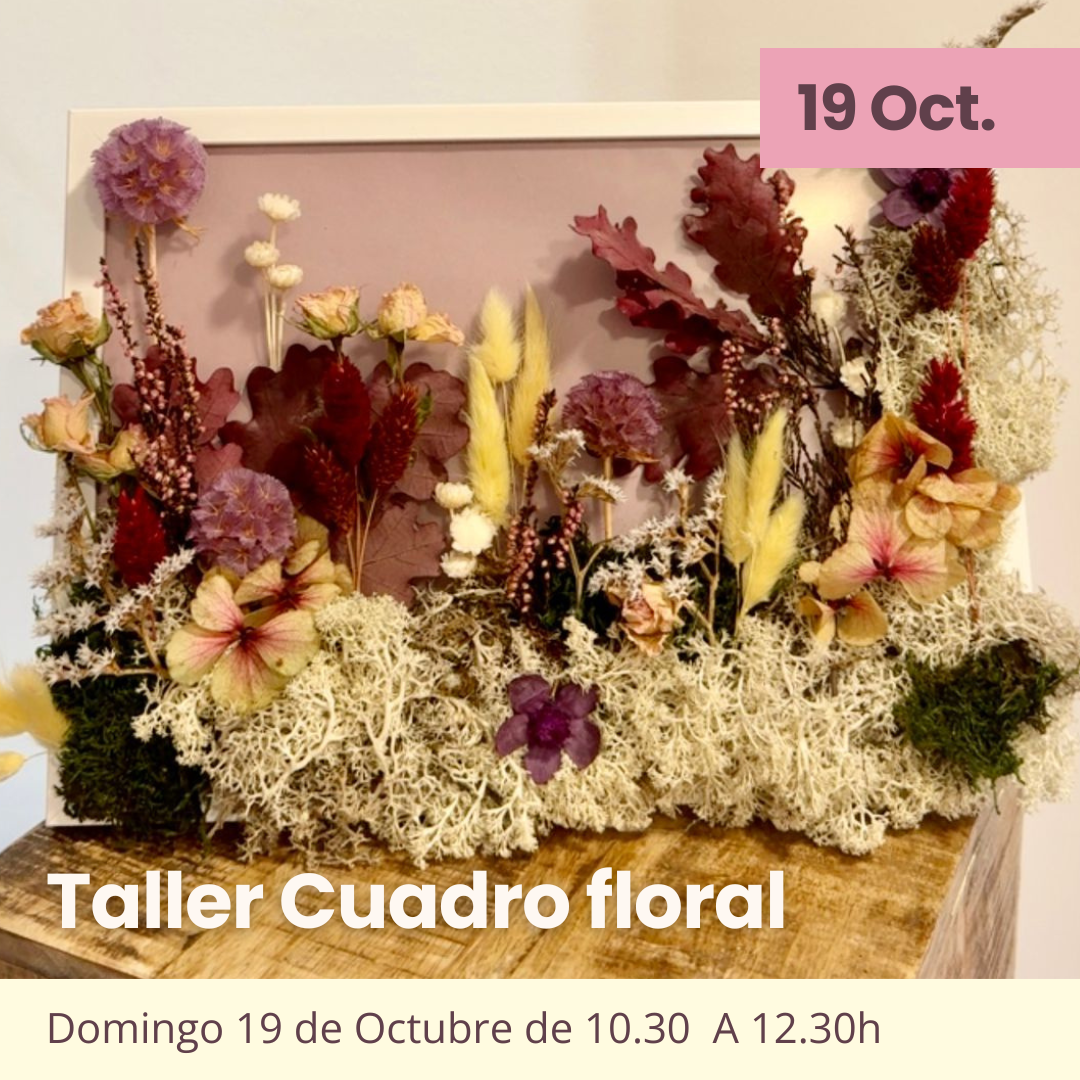 Taller Cuadro floral
